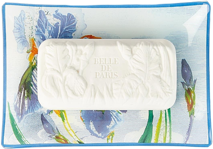 Fragonard Belle De Paris Soap & Soapdish Set - Набор (soap/150g + soapdish/1pcs) — фото N2