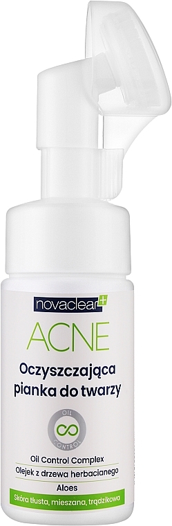 Пінка для вмивання - Novaclear Acne Facial Foam — фото N1