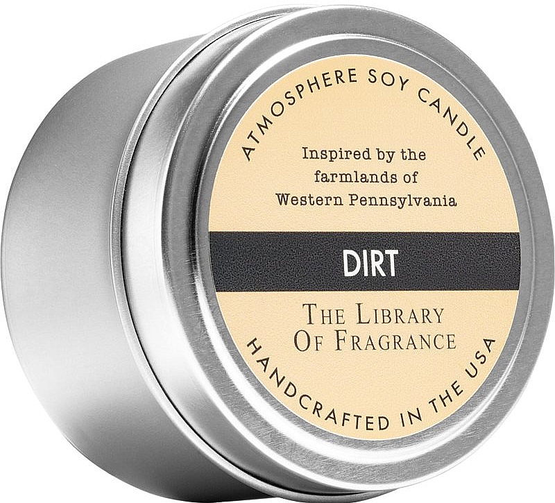 Demeter Fragrance The Library of Fragrance Dirt Atmosphere Soy Candle - Ароматическая свеча — фото N1