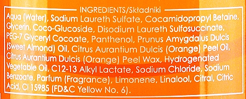 Гель-крем для душа "Апельсиновый" - Ziaja Orange Butter Creamy Shower Soap — фото N3