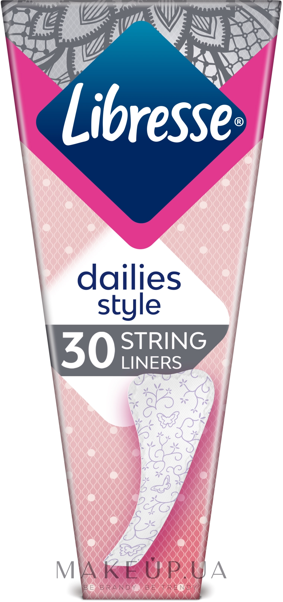 Ежедневные прокладки, 30шт - Libresse Dailies Style String — фото 30шт