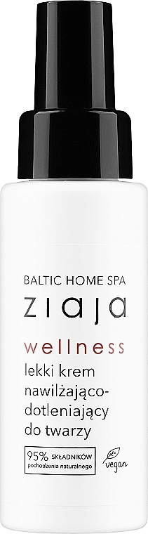 Легкий крем для лица - Ziaja Baltic Home Spa Wellness Lekki Krem Do Twarzy — фото N1