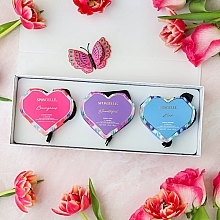 Набор - Spongelle Heart Collection For My Mom Gift Set 2 (sponge/3x43g) — фото N8