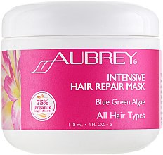 Парфумерія, косметика Поживна маска з синьо-зеленими водоростями - Aubrey Organics Blue Green Algae Hair Mask Rescue