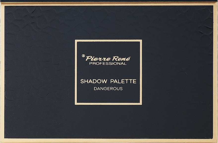 Палетка теней для век - Pierre Rene Professional Shadow Palette Dangerous — фото N2