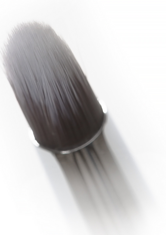 Кисть для растушевки MC-PE-01 - Nanshy Pencil Makeup Brush Pearlescent White — фото N2