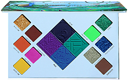 Парфумерія, косметика Палетка тіней для повік - Moira Wild In Colors Palette