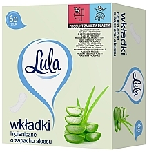 Ежедневные прокладки с ароматом алоэ, 60 шт - Lula — фото N1
