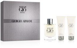 Духи, Парфюмерия, косметика Giorgio Armani Acqua di Gio Essenza - Набор (edp 75ml + a/sh/b 75ml + s/g 75ml)