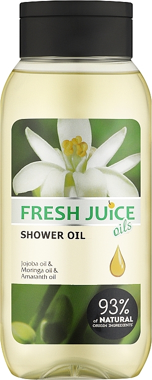 Гель-масло для душа "Моринга" - Fresh Juice Oils Moringa