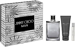 Духи, Парфюмерия, косметика Jimmy Choo Man - Набор (edt/100ml + edt/7.5ml + sh/gel/100ml)