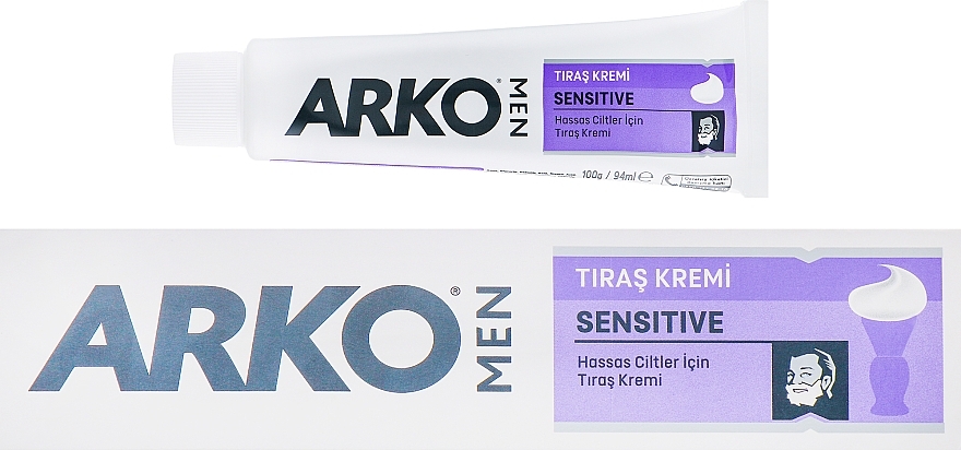 Крем для гоління "Sensitive" - Arko Men * — фото N6