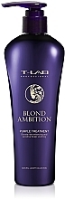 Духи, Парфюмерия, косметика Кондиционер для коррекции цвета и питания волос - T-LAB Professional Blond Ambition Purple Treatment