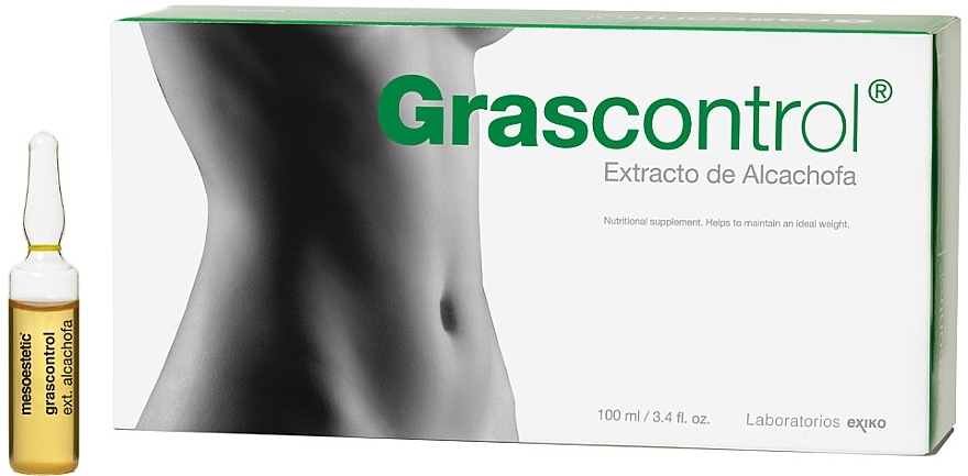 Харчова добавка з артишоковим екстрактом - Mesoestetic Grascontrol Alcalofa Extract — фото N1