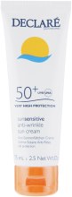 Духи, Парфюмерия, косметика Солнцезащитный крем - Declare Anti-Wrinkle Sun Protection Cream SPF 50+