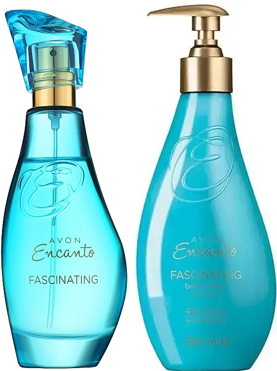 Avon Encanto Fascinating - Набор (edt/50ml + b/lot/250ml) — фото N1