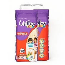 Ультратонкі трусики-підгузки Soft Pants 40 шт XXL 15-19 кг - Unijoy — фото N3