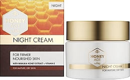 Ночной крем для зрелой кожи - Cien Honey Age Night Cream — фото N2