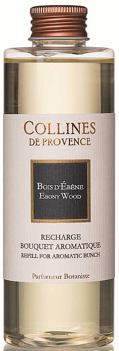 Аромадиффузор "Черное дерево" - Collines de Provence Bouquet Aromatique Ebony Wood (сменный блок) — фото N1
