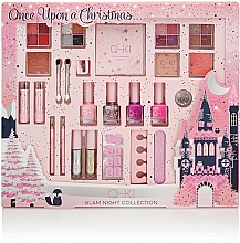 Духи, Парфюмерия, косметика Набор для макияжа - Q-KI Glam Night Collection Make Up Gift Set, 25 продуктов