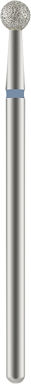 Насадка для фрезера алмазна "Куля" 4.0 мм, синя насічка - Vizavi Professional