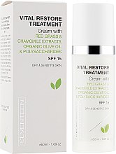 Парфумерія, косметика Відновлювальний крем для обличчя - Seventeen Skin Perfection Vital Restore Treatment Cream SPF 15