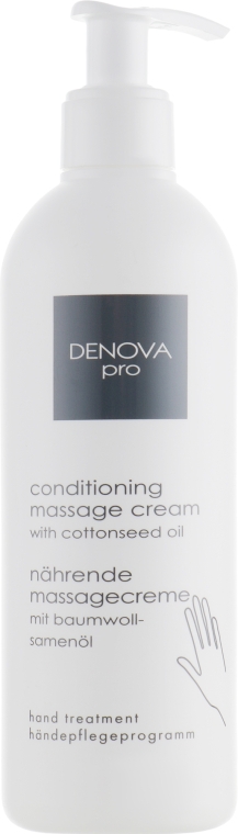 Массажный крем для рук - Denova Pro Massage hand cream