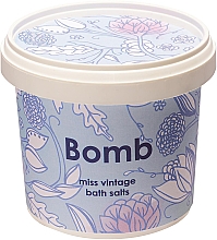 Парфумерія, косметика Сіль для ванни - Bomb Cosmetics Miss Vintage Bath Salts