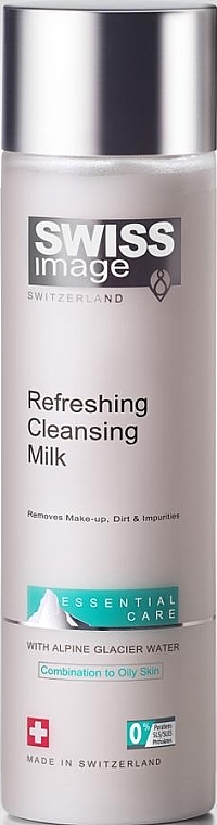 Молочко для обличчя - Swiss Image Essential Care Refreshing Cleansing Milk — фото N1