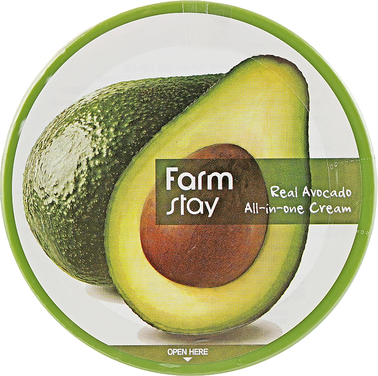 Універсальний крем для обличчя й тіла з авокадо - FarmStay Real Avocado All-In-One Cream — фото N1