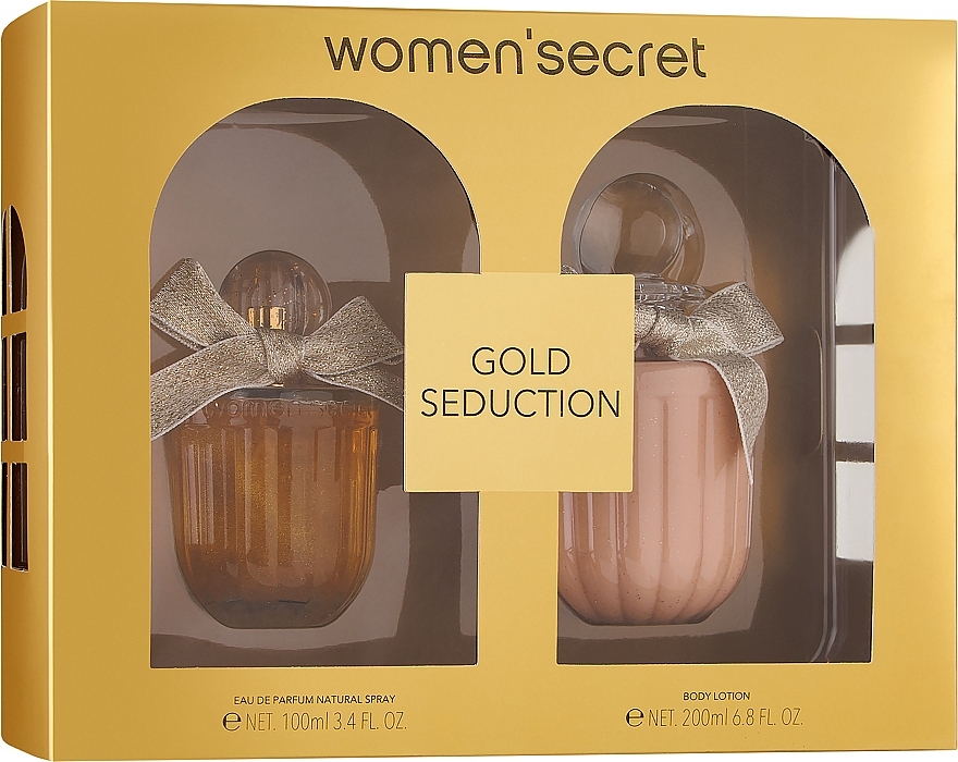 Women Secret Gold Seduction - Набір (edp/100ml + b/lot/200ml) — фото N1