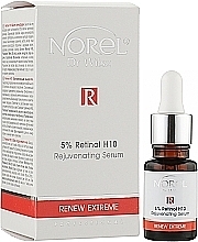 Парфумерія, косметика РОЗПРОДАЖ Омолоджувальна сироватка з 5% ретинолом Н10 - Norel Renew Extreme 5% Retinol H10 Rejuvenating Serum *