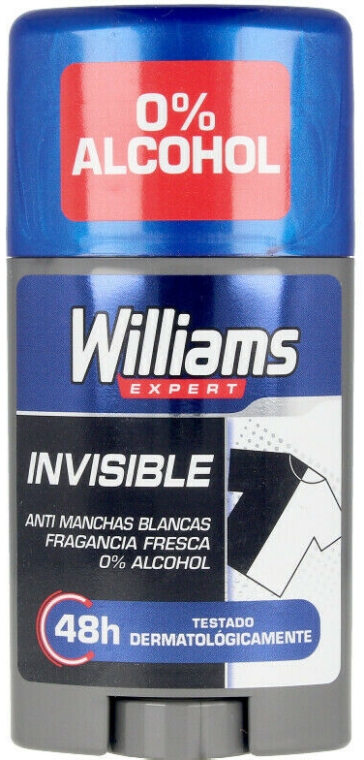 Дезодорант-стик - Williams Expert Invisible Deodorant Stick  — фото N1