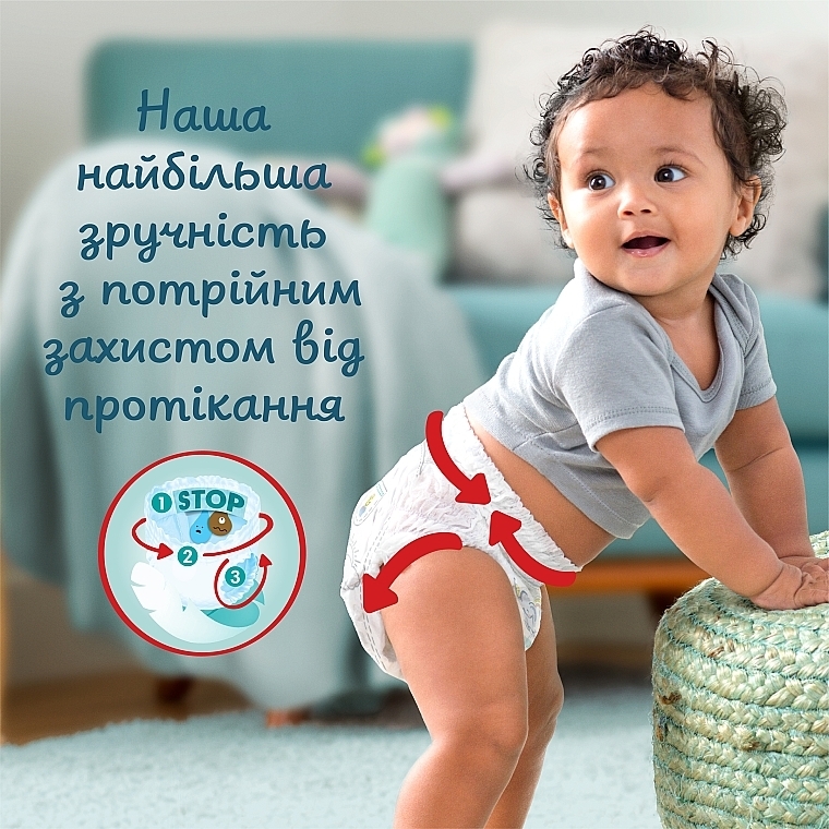 Подгузники-трусики Premium Care Pants, размер 7, 17+ кг, 80 шт. - Pampers — фото N7