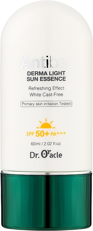 Солнцезащитная эссенция для проблемной кожи - Dr. Oracle Antibac Derma Light Sun Essence SPF50+ PA+++ — фото N1