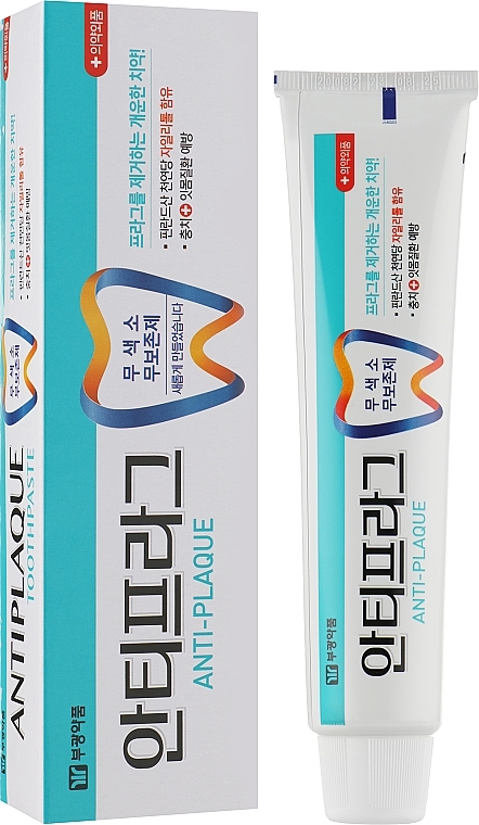 УЦЕНКА Зубная паста с ксилитом против налета - Bukwang Antiplaque Toothpaste * — фото N2