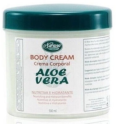Крем для тіла з алое вера - Nurana Aloe Vera Body Cream — фото N1