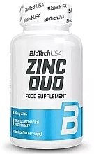 Духи, Парфюмерия, косметика Пищевая добавка "Цинк" - BioTechUSA Zinc Duo Food Supplement