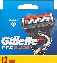 Змінні касети для гоління, 12 шт. - Gillette Fusion ProGlide — фото N1