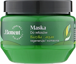 Маска против выпадения волос - _Element Basil Strengthening Anti-Hair Loss Mask — фото N1