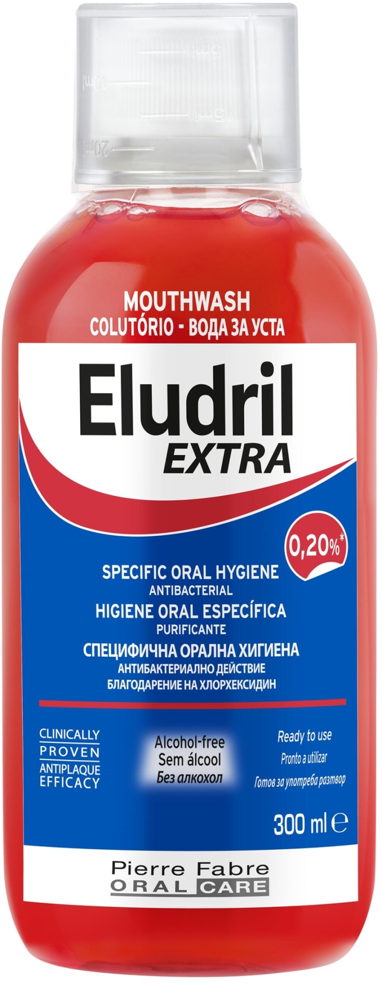 Ополаскиватель для полости рта - Pierre Fabre Oral Care Eludril Extra Mouthwash — фото 300ml