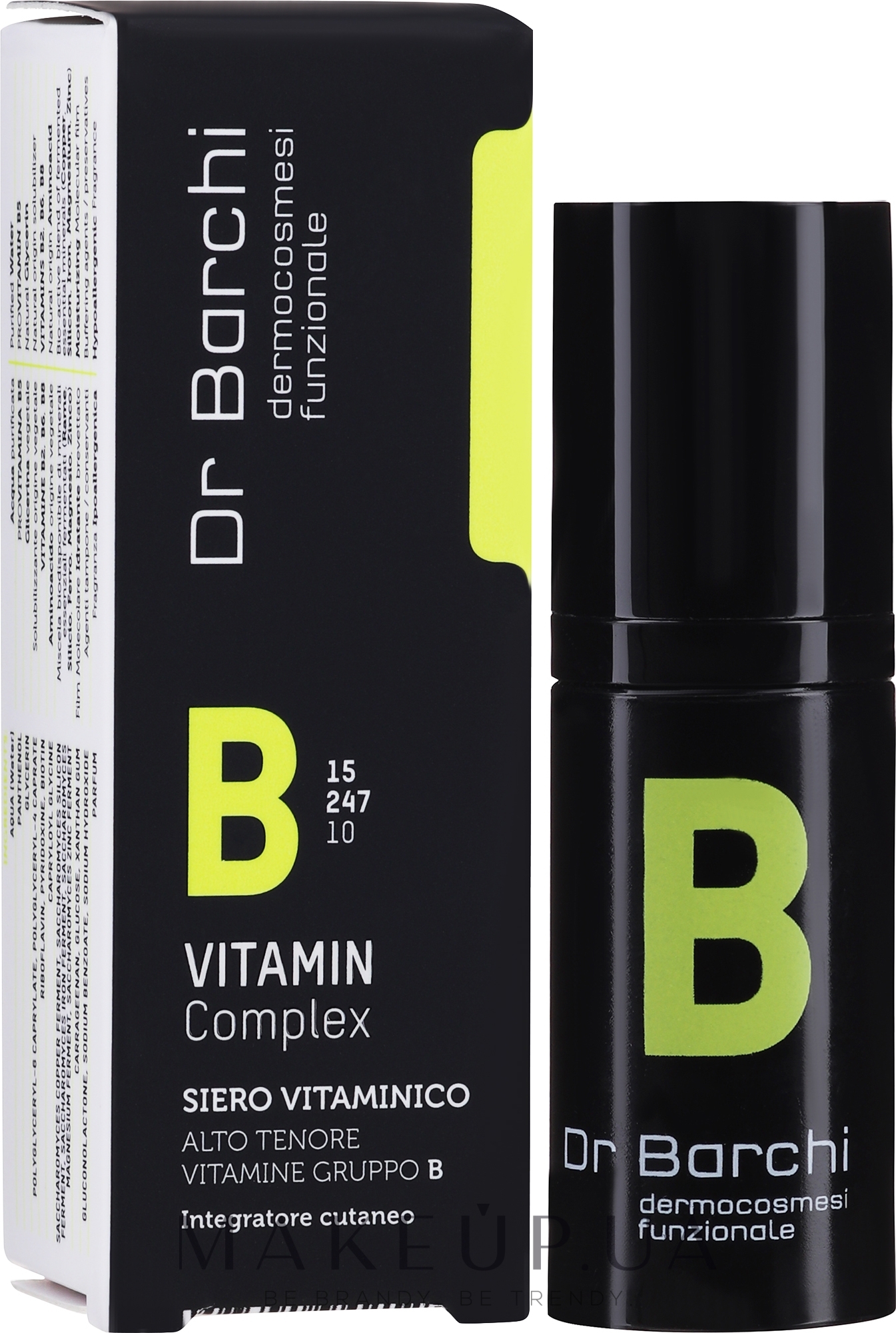 Витаминная сыворотка для лица - Dr. Barchi Vitamin B Complex Vitamin Serum — фото 10ml