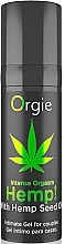Збудливий гель з олією канабісу - Orgie Hemp! Intense Orgasm Intimate Gel — фото N1