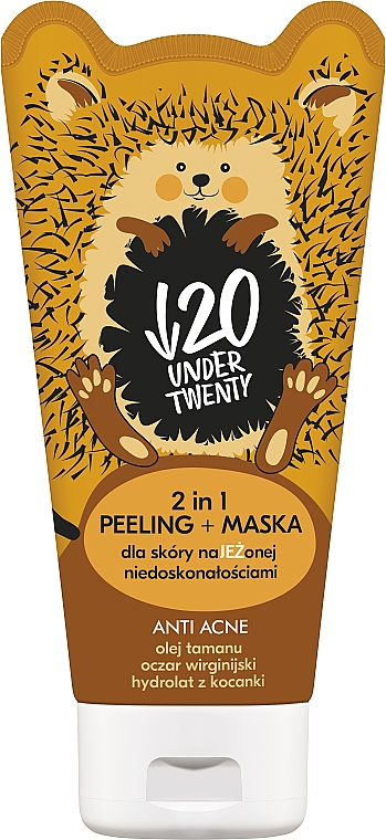 Пилинг-маска 2 в 1 - Under Twenty Anti Acne — фото N1