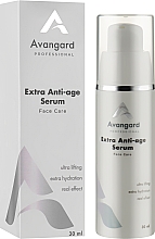 Ліфтингова сироватка-бустер з нано-пептидами для шкіри навколо очей - Avangard Professional Anti Exstra Anti-Age Serum — фото N2
