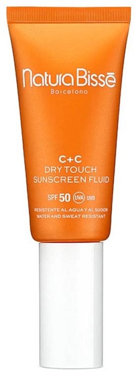 Флюїд для обличчя - Natura Bisse C+C Dry Touch Sunscreen Fluid SPF50 — фото N1