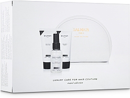 Набор для ухода за волосами - Balmain Paris Hair Couture Cosmetic Care Bag (spray/50ml + shm/50ml + cond/50ml + bag) — фото N2