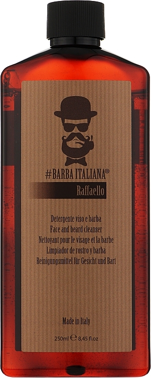 Шампунь для бороди - Barba Italiana Raffaello Beard Shampoo — фото N3