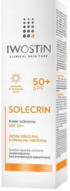 Солнцезащитный крем - Iwostin Solecrin Protective Cream SPF 50+ — фото N1