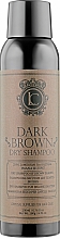 Сухой шампунь для волос с коричневым оттенком - Lavish Care Dry Shampoo Dark Brown — фото N1